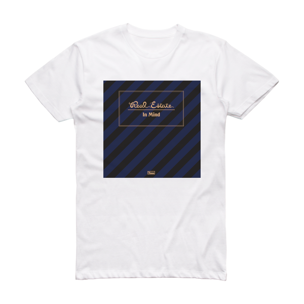 Real Estate In Mind Album Cover T-Shirt White