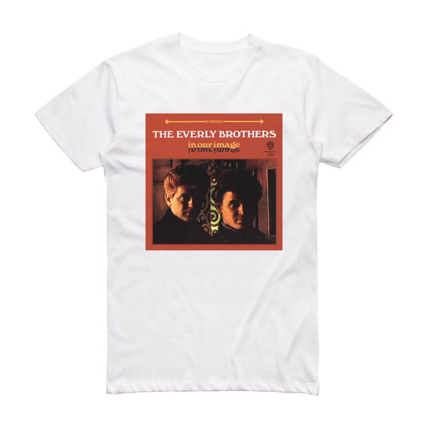 The Everly Brothers In Our Image Album Cover T-Shirt White