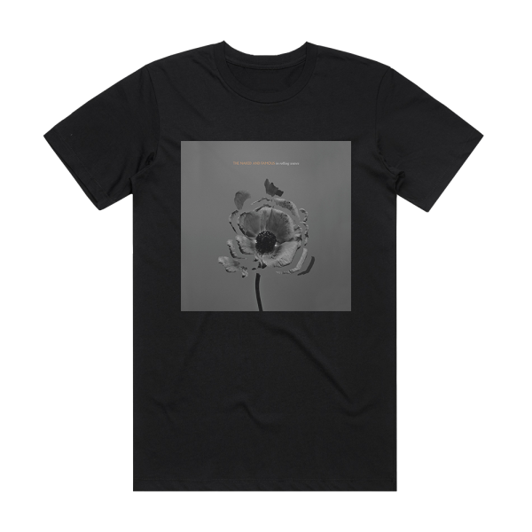 The Naked and Famous In Rolling Waves Album Cover T-Shirt Black