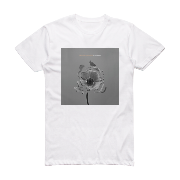 The Naked and Famous In Rolling Waves Album Cover T-Shirt White