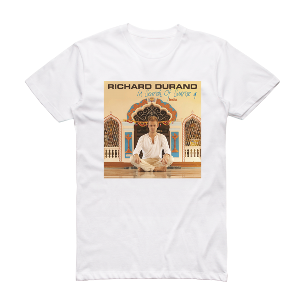 Richard Durand In Search Of Sunrise 9 India Album Cover T-Shirt White