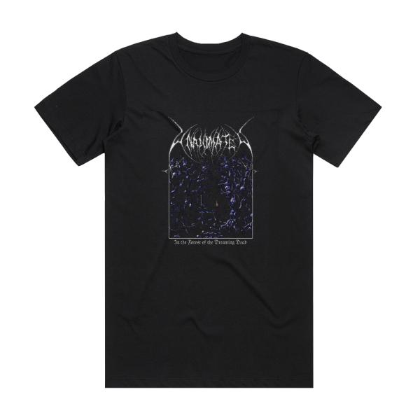 Unanimated In The Forest Of The Dreaming Dead Album Cover T-Shirt Black