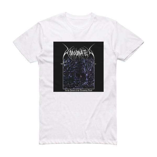 Unanimated In The Forest Of The Dreaming Dead Album Cover T-Shirt White