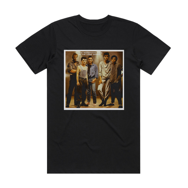 The Boomtown Rats In The Long Grass Album Cover T-Shirt Black