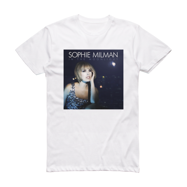 Sophie Milman In The Moonlight Album Cover T-Shirt White