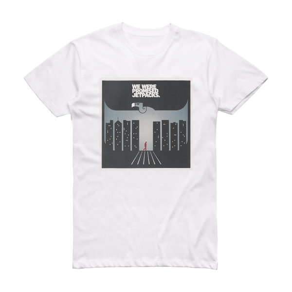We Were Promised Jetpacks In The Pit Of The Stomach Album Cover T-Shirt White
