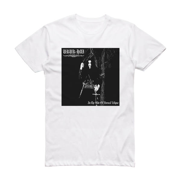 Uruk-Hai In The Side Of Eternal Eclipse Album Cover T-Shirt White