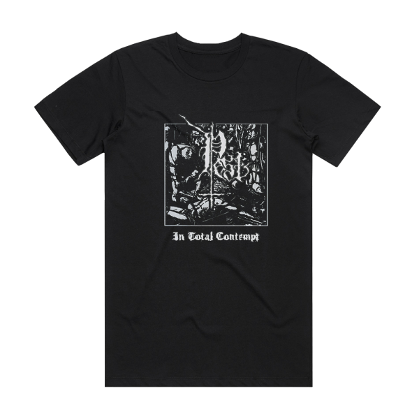 Pest In Total Contempt Album Cover T-Shirt Black