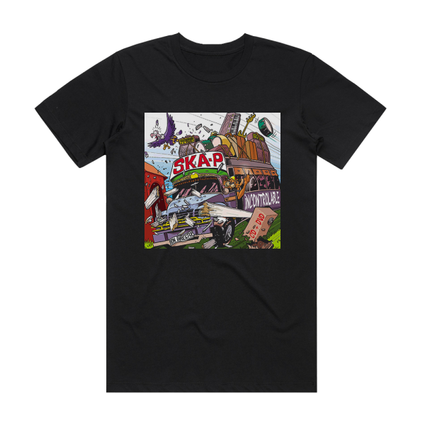 Ska-P Incontrolable Album Cover T-Shirt Black