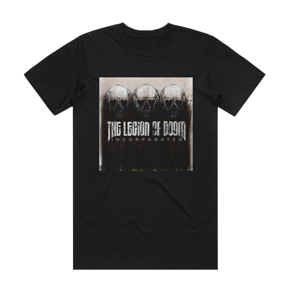 The Legion of Doom Incorporated Album Cover T-Shirt Black