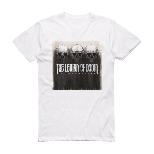 The Legion of Doom Incorporated Album Cover T-Shirt White