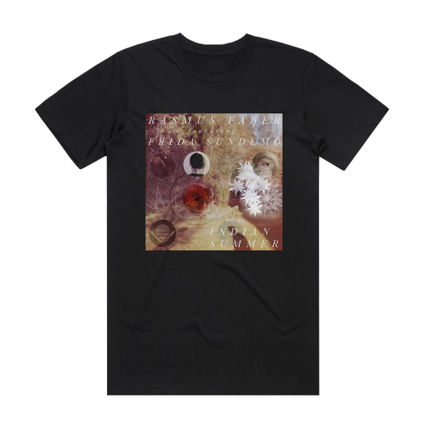 Rasmus Faber Indian Summer Album Cover T-Shirt Black