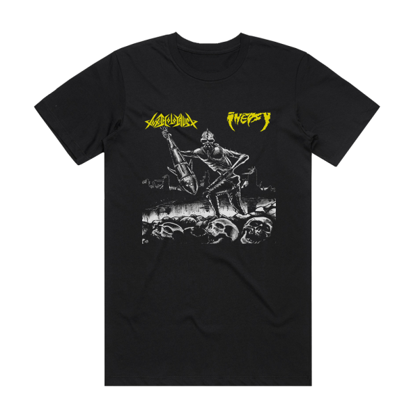 Toxic Holocaust Inepsy Toxic Holocaust Album Cover T-Shirt Black