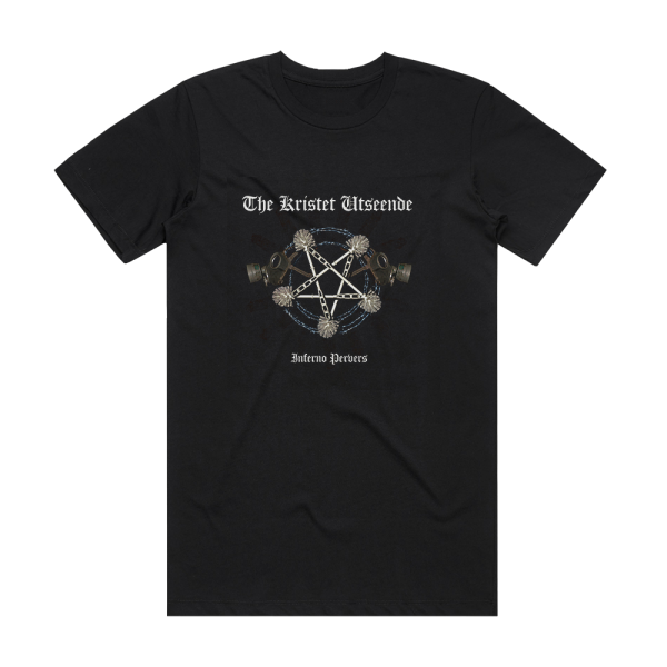 The Kristet Utseende Inferno Pervers Album Cover T-Shirt Black