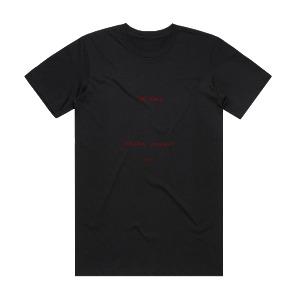 The Field Infinite Moment Album Cover T-Shirt Black