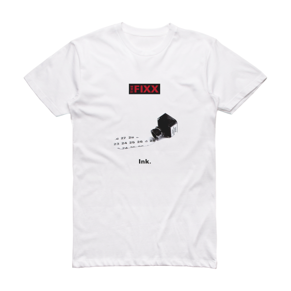 Sam Hart Ink Album Cover T-Shirt White