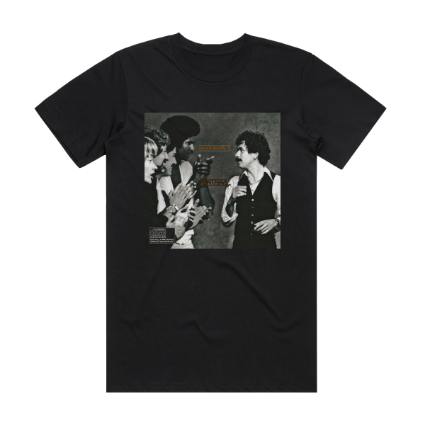 Santana Inner Secrets 1 Album Cover T-Shirt Black