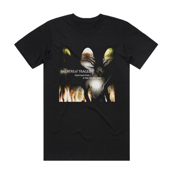 Theatre of Tragedy Inperspective A Rose For The Dead Album Cover T-Shirt Black