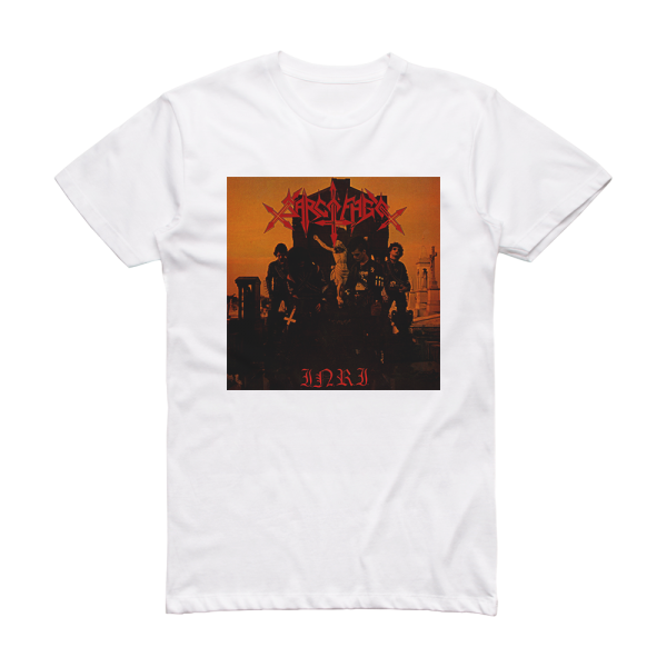 Sarcofago Inri Album Cover T-Shirt White