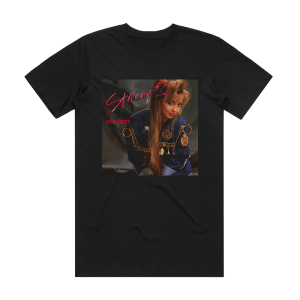 Stacey Q Insecurity Album Cover T-Shirt Black