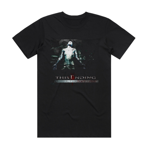 This Ending Inside The Machine Album Cover T-Shirt Black