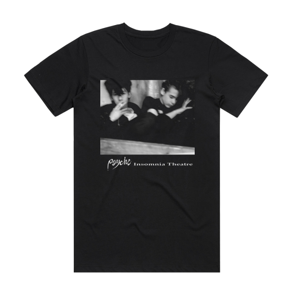 Psyche Insomnia Theatre Album Cover T-Shirt Black