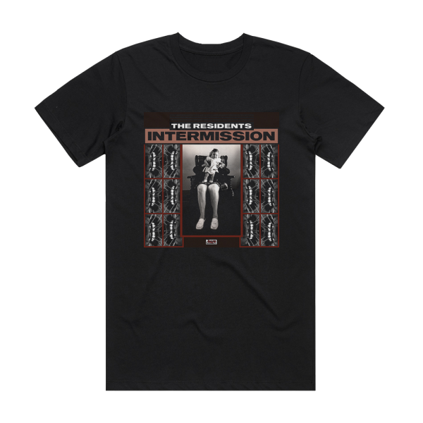 The Residents Intermission Album Cover T-Shirt Black