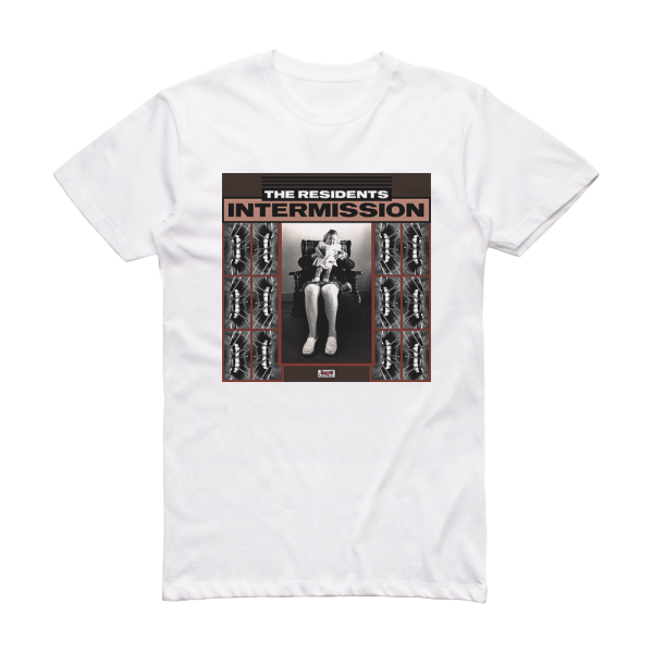 The Residents Intermission Album Cover T-Shirt White