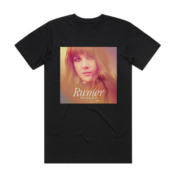 Rumer Into Colour Album Cover T-Shirt Black