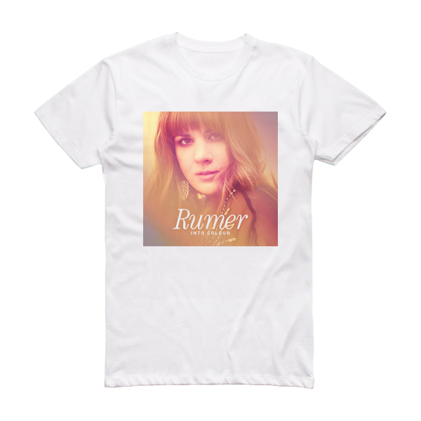 Rumer Into Colour Album Cover T-Shirt White