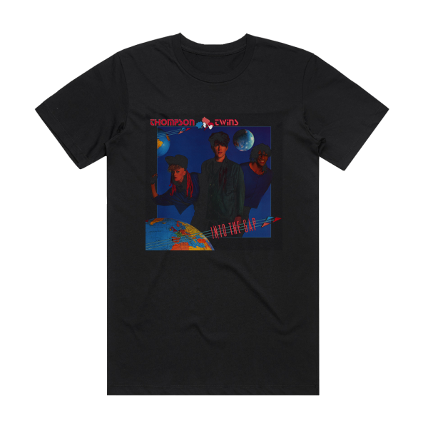 Thompson Twins Into The Gap Album Cover T-Shirt Black