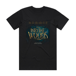 Stephen Sondheim Into The Woods Album Cover T-Shirt Black
