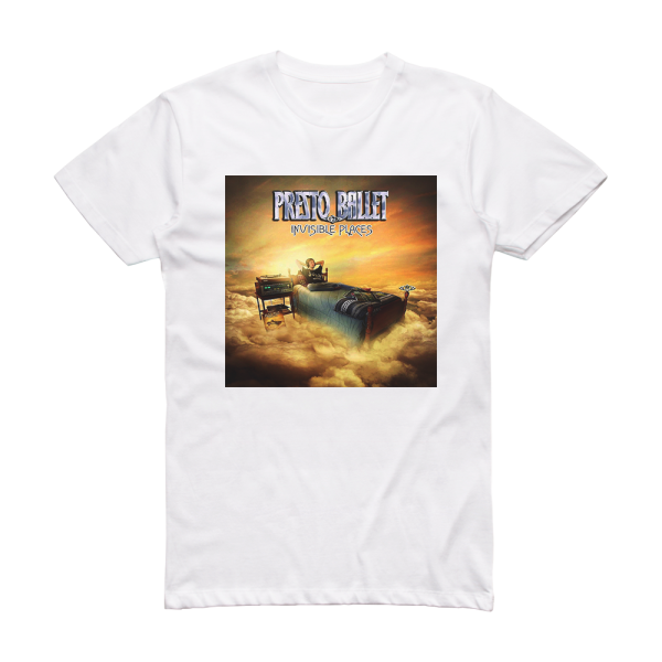 Presto Ballet Invisible Places Album Cover T-Shirt White