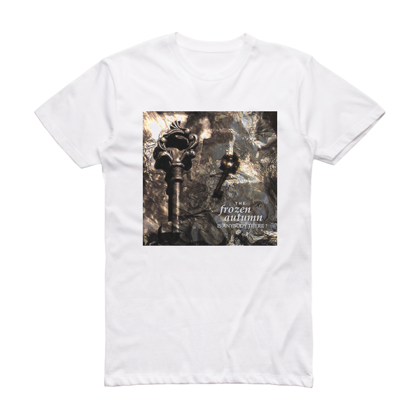 The Frozen Autumn Is Anybody There Album Cover T-Shirt White