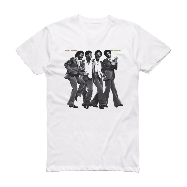 The Manhattans It Feels So Good Album Cover T-Shirt White