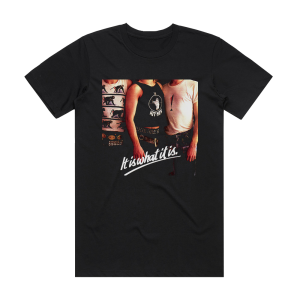 The Hitmen It Is What It Is Album Cover T-Shirt Black