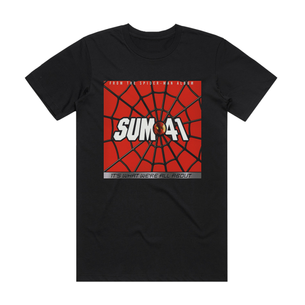 Sum 41 Its What Were All About Album Cover T-Shirt Black