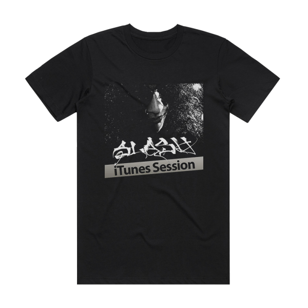 Slash Itunes Session Album Cover T-Shirt Black