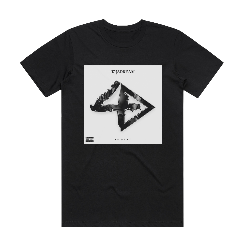 The-Dream Iv Play Album Cover T-Shirt Black