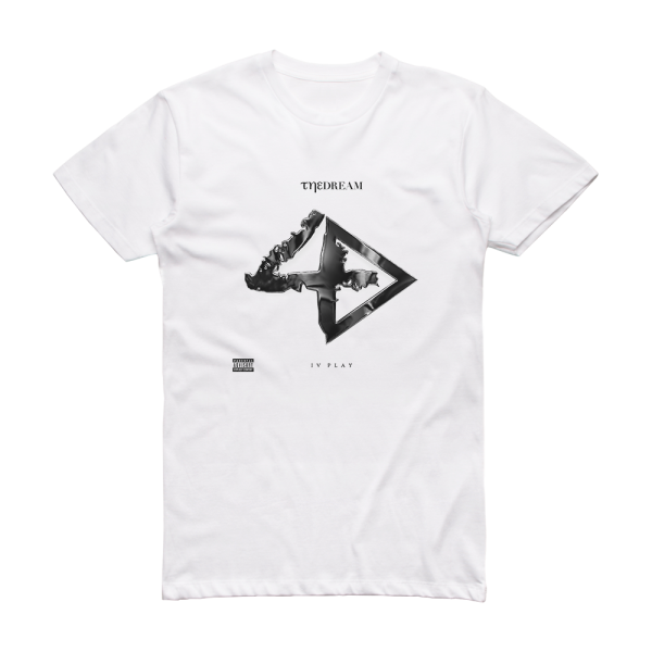 The-Dream Iv Play Album Cover T-Shirt White