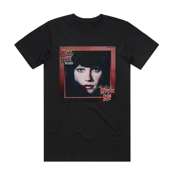 The Kiki Dee Band Ive Got The Music In Me Album Cover T-Shirt Black
