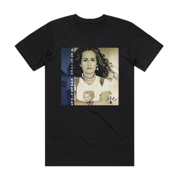 Teena Marie Ivory Album Cover T-Shirt Black