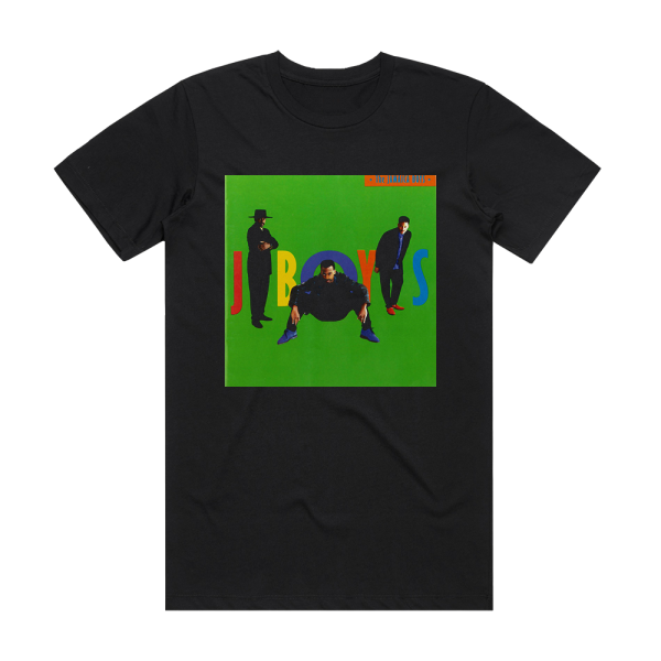 The Jamaica Boys J Boys Album Cover T-Shirt Black