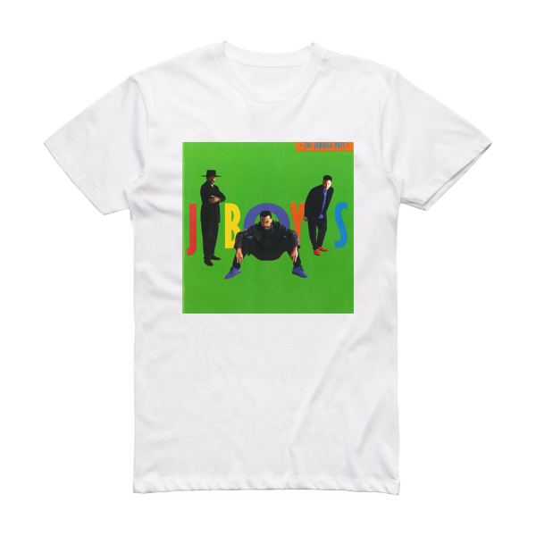 The Jamaica Boys J Boys Album Cover T-Shirt White