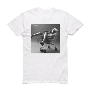 Saez Jaccuse Album Cover T-Shirt White