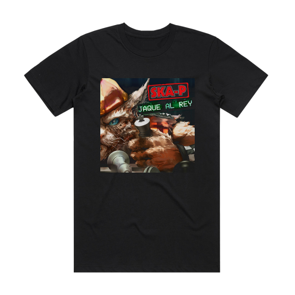 Ska-P Jaque Al Rey Album Cover T-Shirt Black