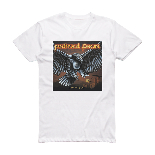 Primal Fear Jaws Of Death Album Cover T-Shirt White