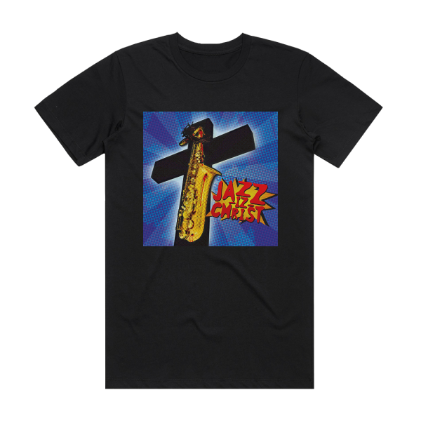 Serj Tankian Jazz Iz Christ Album Cover T-Shirt Black