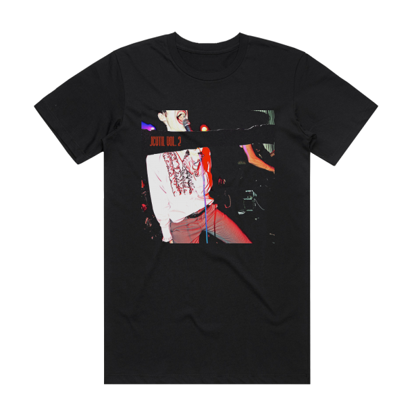 The Icarus Line Jcvtil Rare Vol 2 Album Cover T-Shirt Black