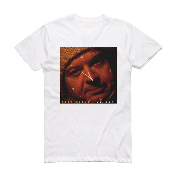 Petr Fiala Je As Album Cover T-Shirt White